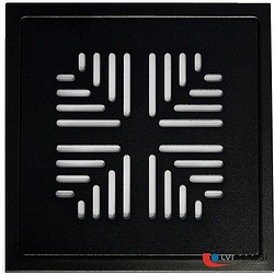 Neliökansi Tähkä MUSTA 197x197x4 mm