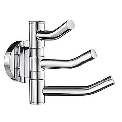 Kääntyvä kolmoiskoukku Home kromi HK327
