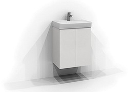 Svedbergs Bloc-allaskaappi 50x35 Skapa pesualtaalla