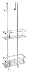 Kaksoiskori Sideline suihkuseinään kromi DK3041